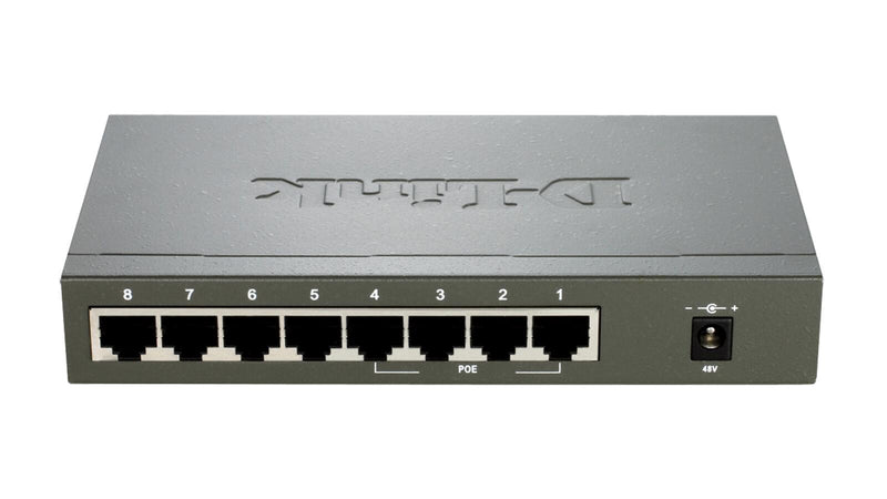 D-Link DES-1008PA 8-Port 100MBit/s PoE Switch