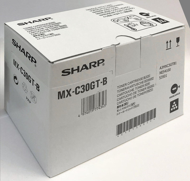 Sharp Original MXC30GTB Toner - schwarz (MXC30GTB)