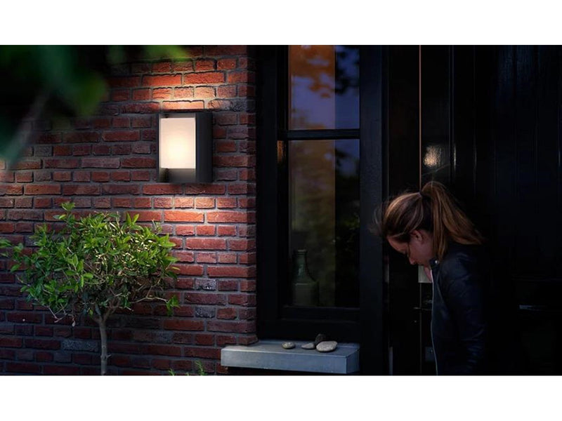 Philips Arbour außenwandleuchte, LED 6W, anthrazit