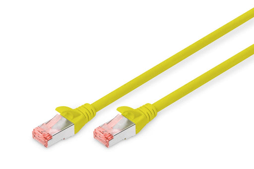 DIGITUS Patch-Kabel RJ-45 (M) zu RJ-45 (M) 0.25m Kupfer S/FTP Cat 6 gelb (DK-1644-0025/Y)