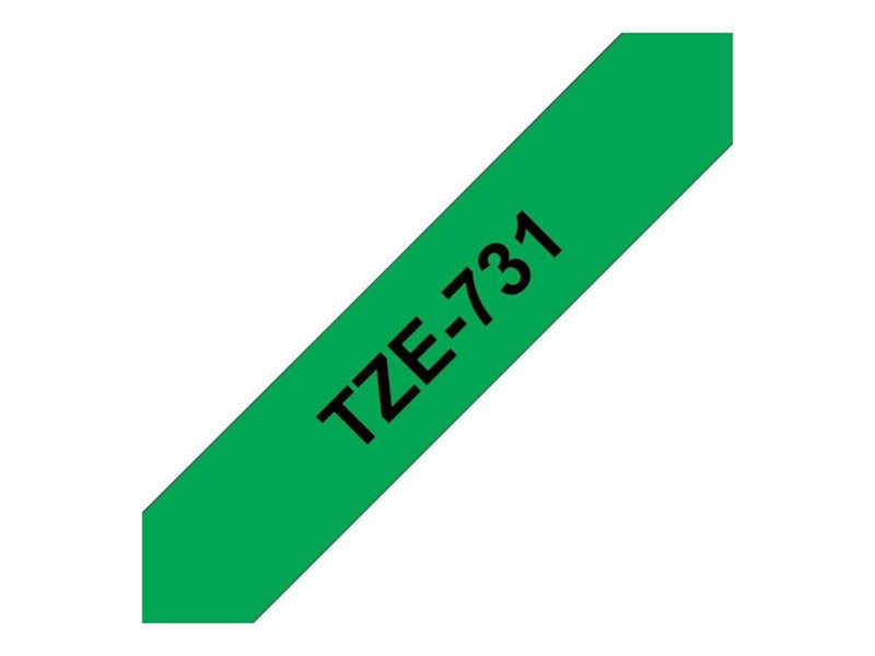Brother Tape brother 12 mm black/green