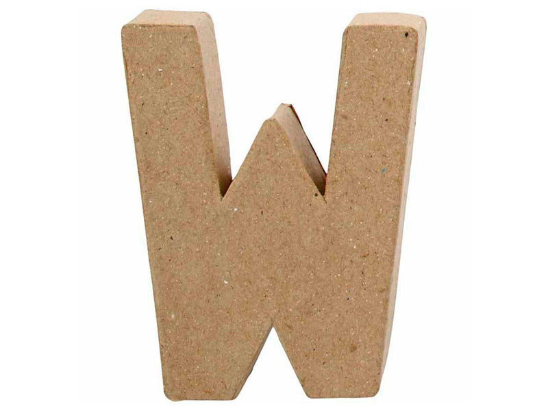 Creativ Company Letter Papier-mache Small - W