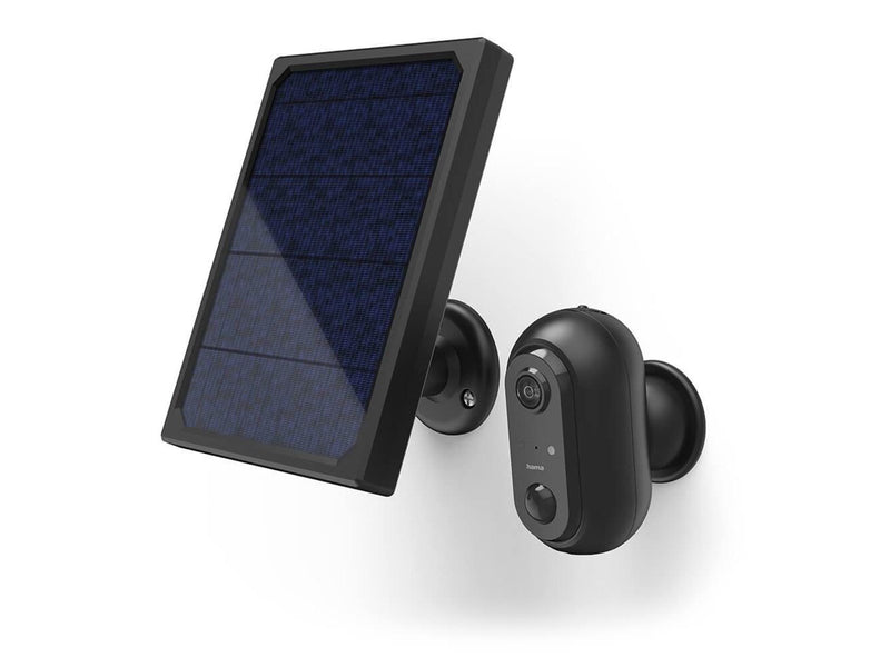 Hama WLAN Camera Outdoor Battery Solar Outdoor Camera with Motion Detector 1080p