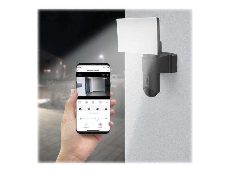 Hama Surveillance Camera with Light and Motion Detector WLAN for Outdoors 108