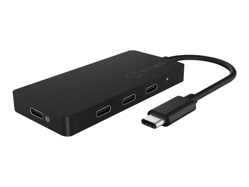 RaidSonic ICY BOX IB-HUB1429-CPD USB-Hubs - USB 3.2 - 4 - Schwarz