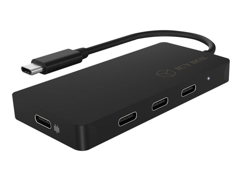 RaidSonic ICY BOX IB-HUB1429-CPD USB-Hubs - USB 3.2 - 4 - Schwarz
