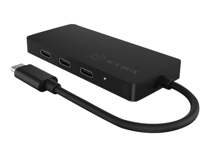RaidSonic ICY BOX IB-HUB1429-CPD USB-Hubs - USB 3.2 - 4 - Schwarz