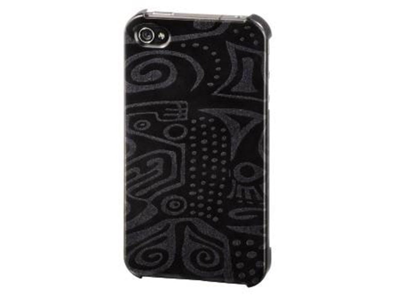 Hama Mobil Cover iPhone 4/4S 3D Hard Cover Black
