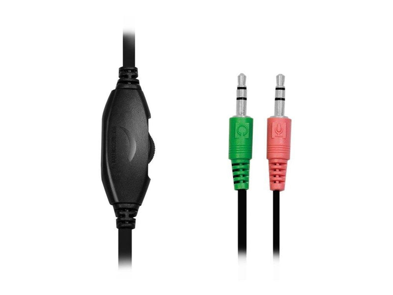 LogiLink Stereo headset 2x 3.5 mm headphone jack boom microphone eco box
