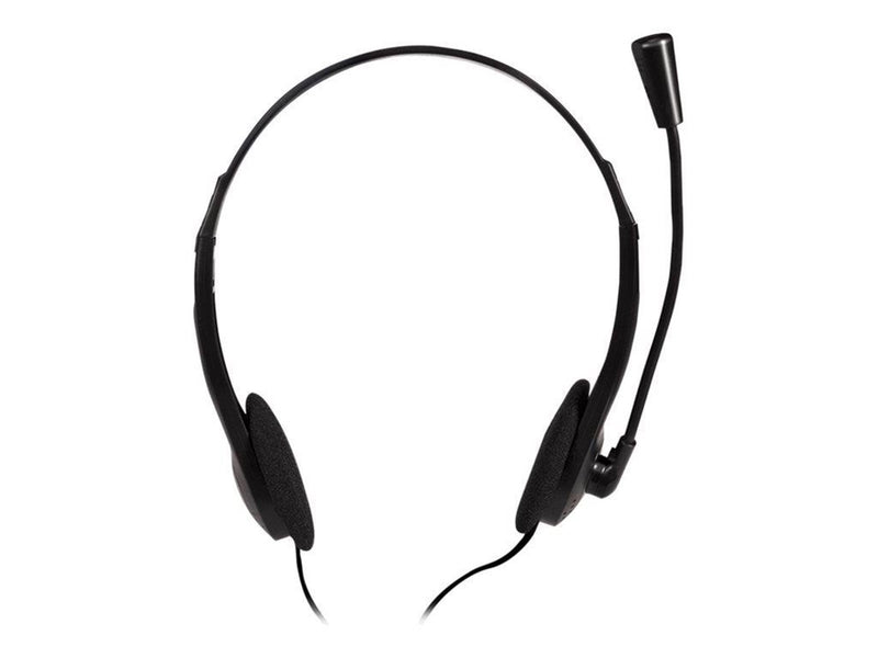 LogiLink Stereo headset 2x 3.5 mm headphone jack boom microphone eco box