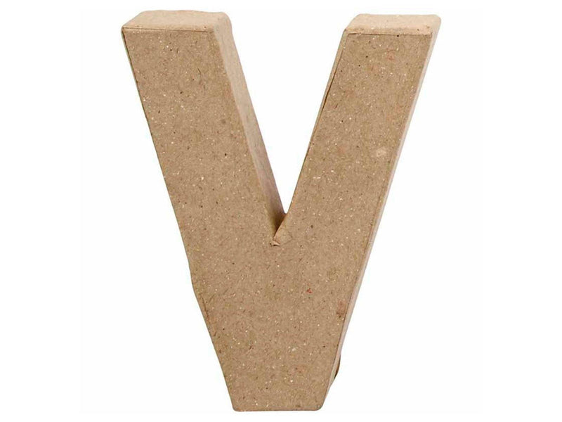 Creativ Company Letter Papier-mache Small - V