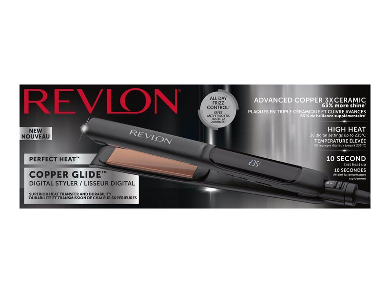 Revlon Glätteisen Perfect Heat RVST2155E Copper Glide