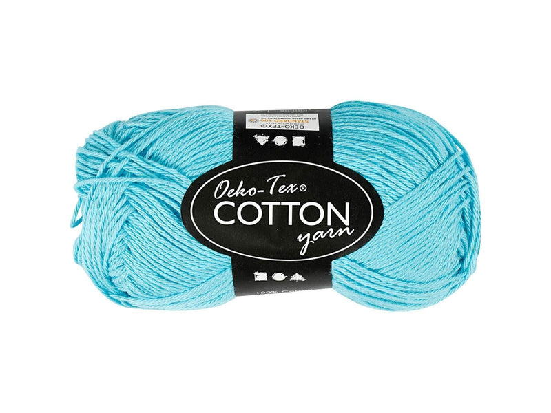 Creativ Company Cotton yarn Turqoise 50gr 170m