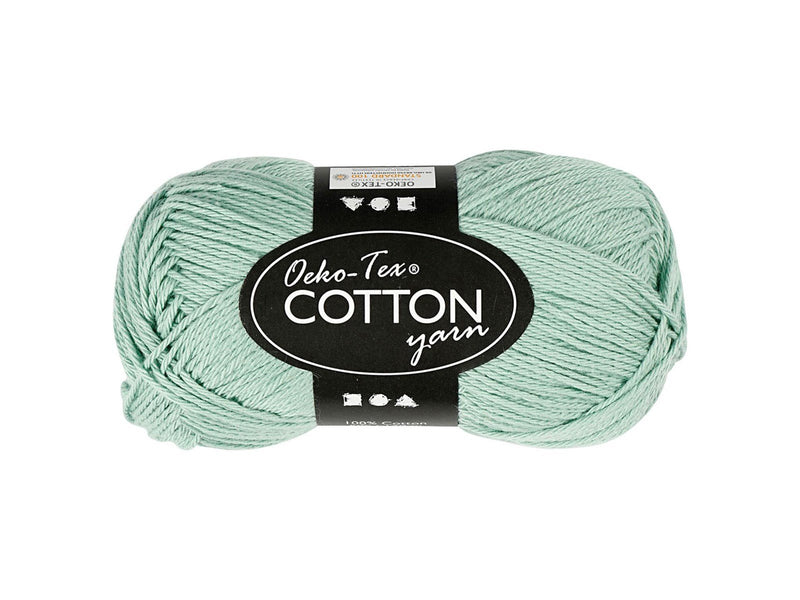 Creativ Company Cotton yarn Mint Green 50gr 170m