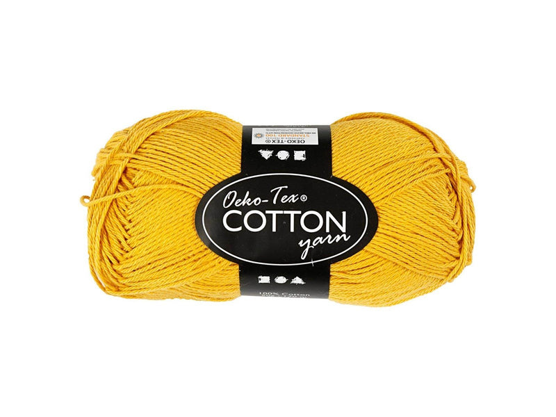 Creativ Company Cotton yarn Curry 50gr 170m