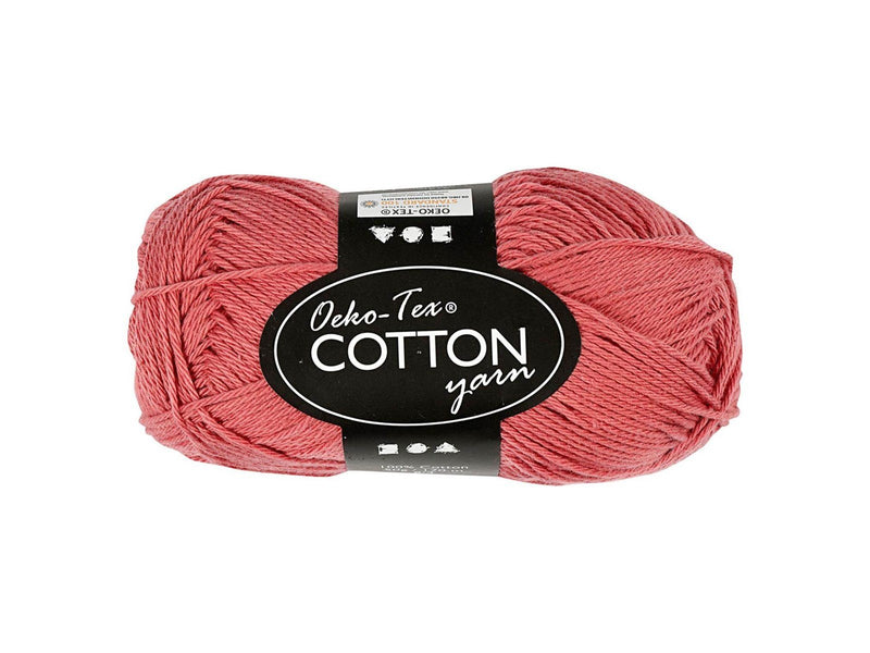 Creativ Company Cotton yarn Terracotta 50gr 170m