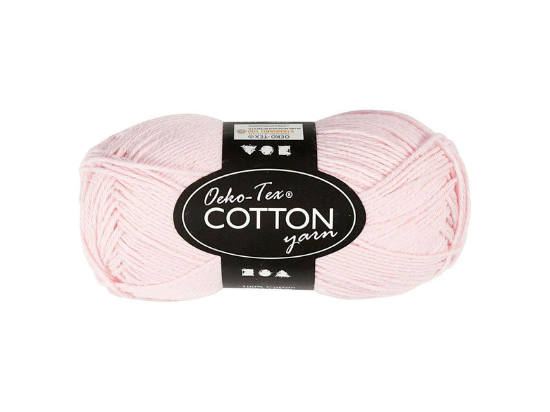 Creativ Company Cotton yarn Dusty Rose 50gr 170m