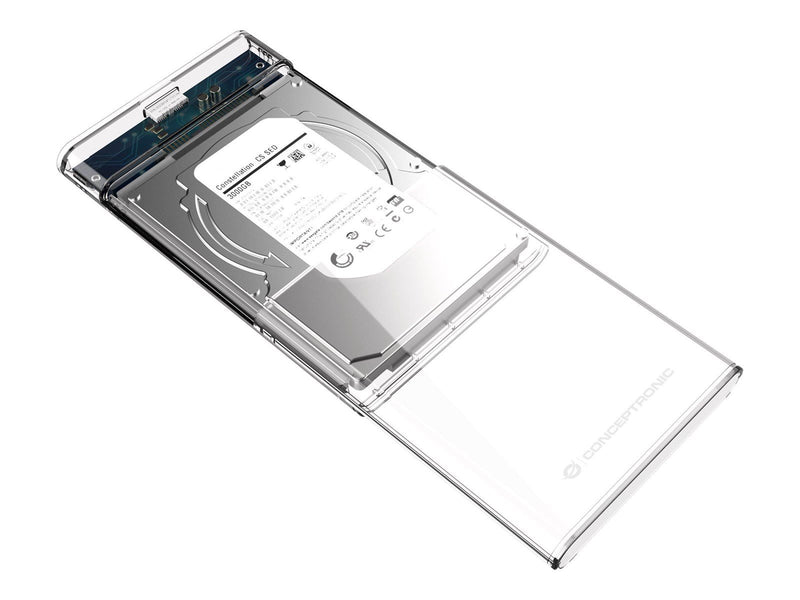 Conceptronics Conceptronic DANTE - storage enclosure - SATA - USB 3.2 (Gen 1)