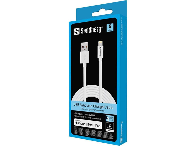 Sandberg USB to Lightning Cable - 2m