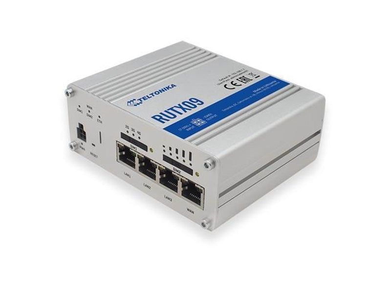 Teltonika RUTX09 - router - WWAN - DIN rail mountable - Router