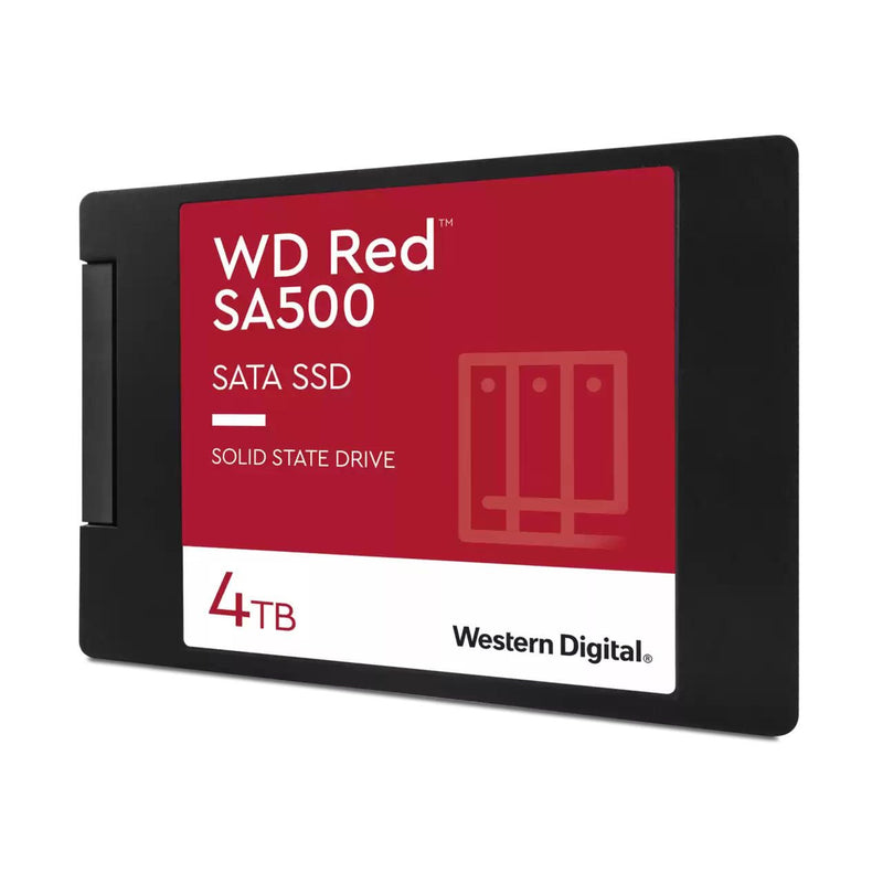 WD Red™ SA500 NAS SATA SSD 2,5” mit Gehäuse 4 TB