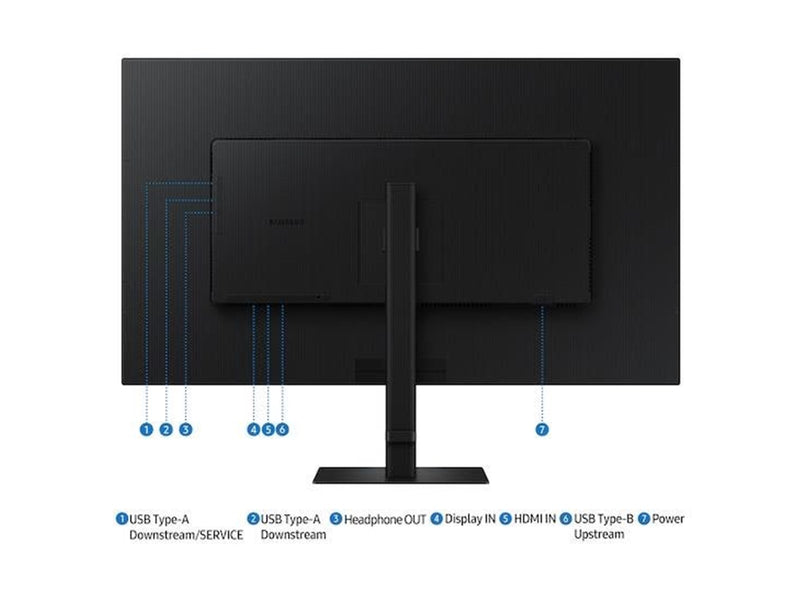 37" Samsung ViewFinity S8 S37D800 - 3840x2160 (4K) - VA