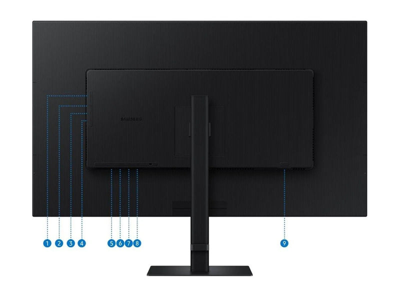 37" Samsung ViewFinity S8 S37D800UAU - 3840x2160 (4K) - 60Hz - VA - 90W USB-C - KVM switch