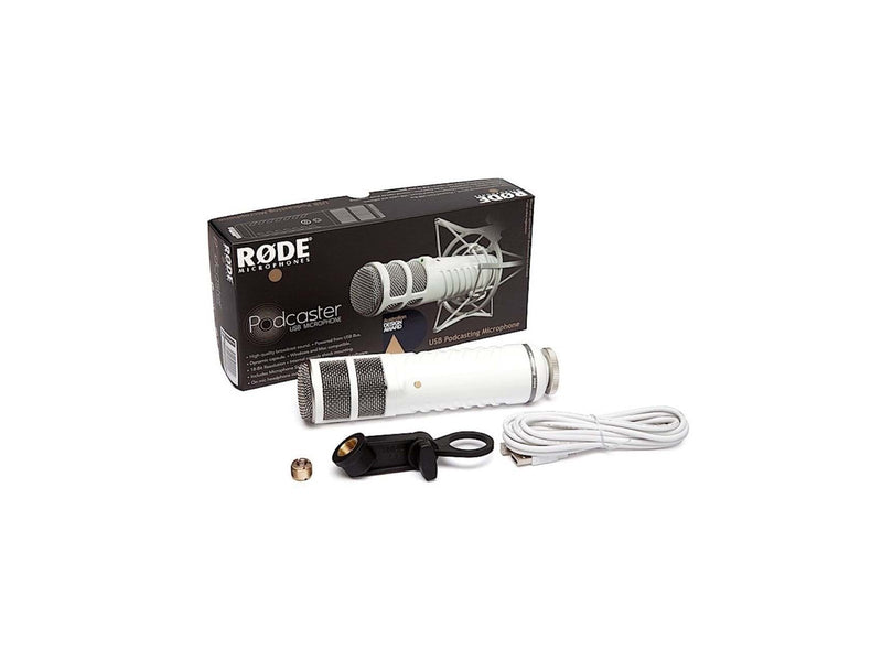 Røde Podcaster - White