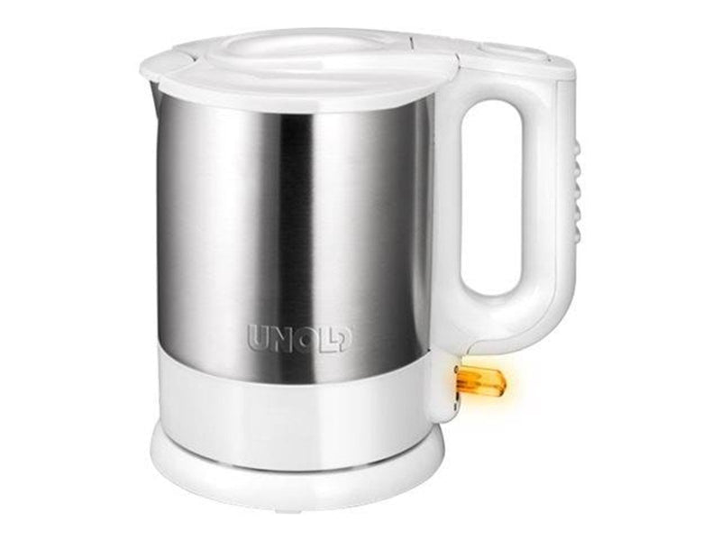Unold Wasserkocher BLITZKOCHER - Rostfreier Stahl/Weiß - 2200 W