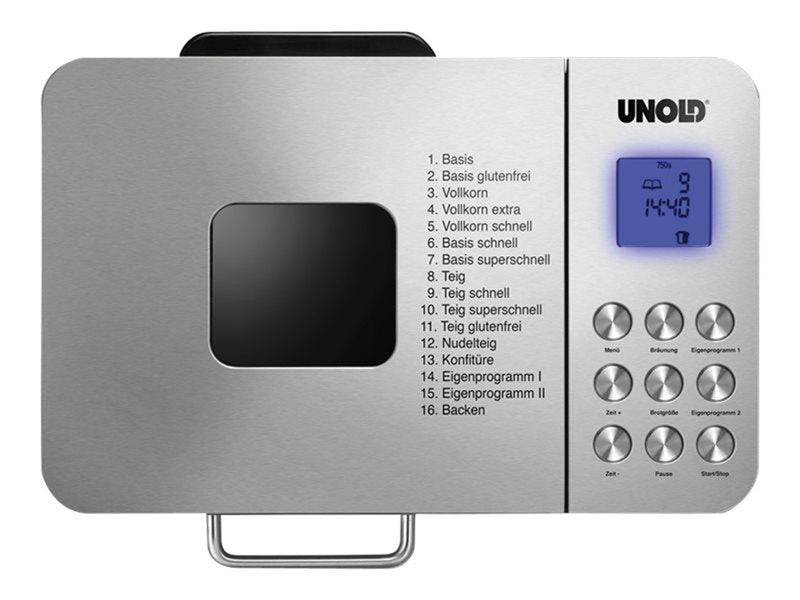 Unold Brotbackautomaten BACKMEISTER 68456 Edel