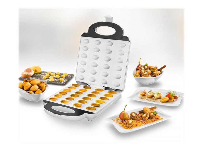 Unold Waffeleisen 48360 - waffle maker - white/stainless steel