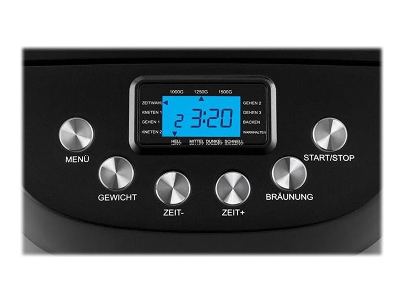 Unold Brotbackautomaten BACKMEISTER 68525 Big Black