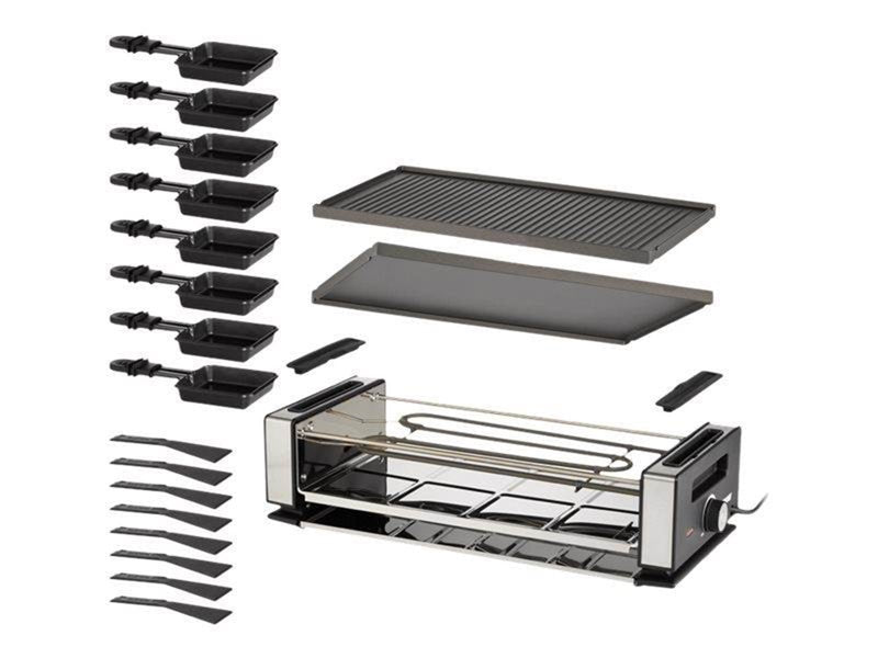 Unold 48730 Finesse Basic - raclette/grill/griddle - black/stainless steel