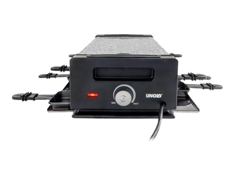 Unold 48730 Finesse Basic - raclette/grill/griddle - black/stainless steel