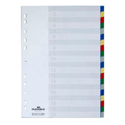 DURABLE Ordnerregister Vollformat 20-teilig - 1 Satz