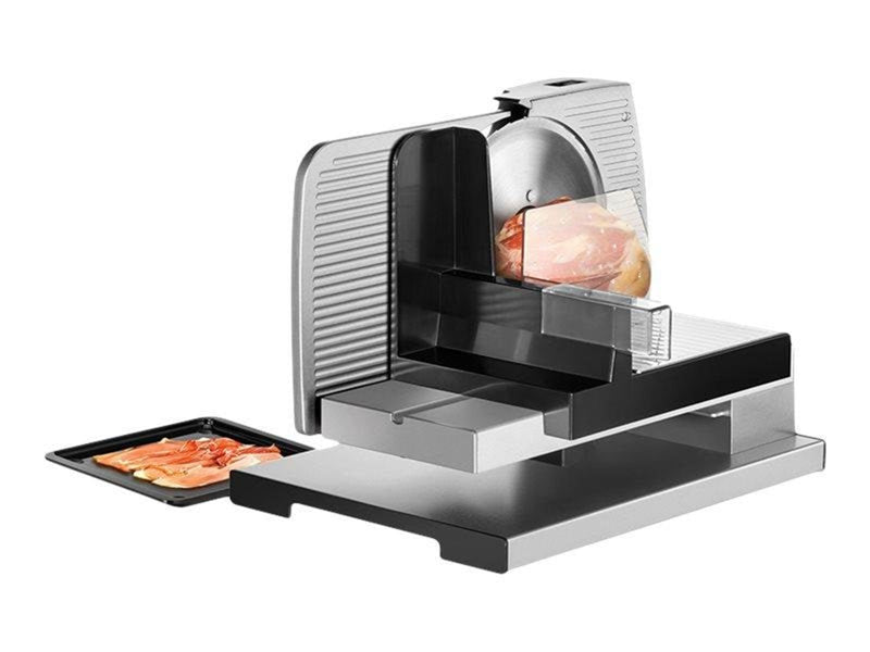 Unold Aufschnittmaschine 78826 Metal Plus - slicer - silver/black - 100 W