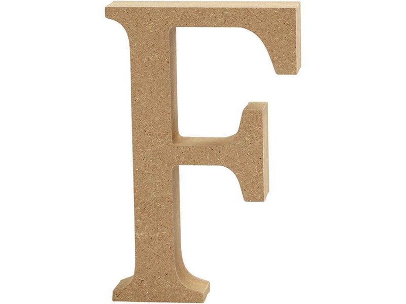 Creativ Company Letter F MDF 13cm 1pc.