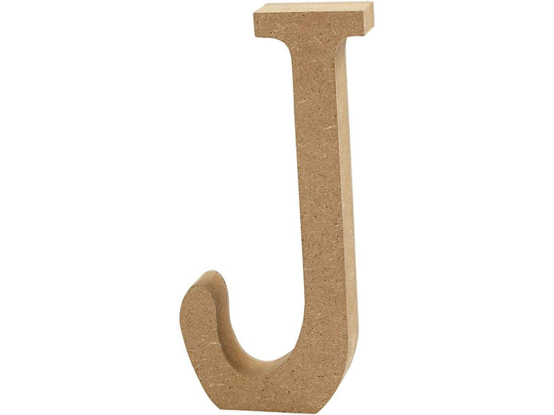 Creativ Company Letter J MDF 13cm 1pc.