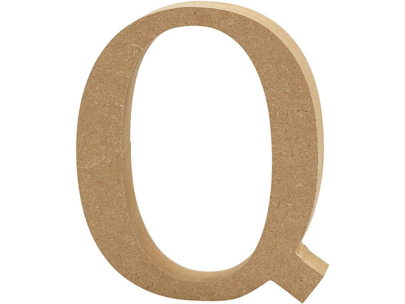Creativ Company Letter Q MDF 13cm 1pc.