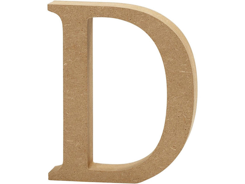 Creativ Company Letter D MDF 13cm 1pc.