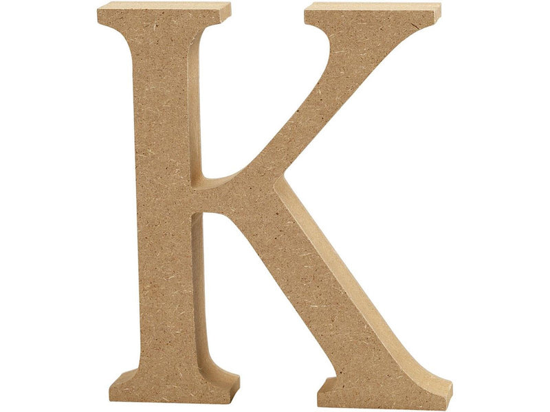 Creativ Company Letter K MDF 13cm 1pc.