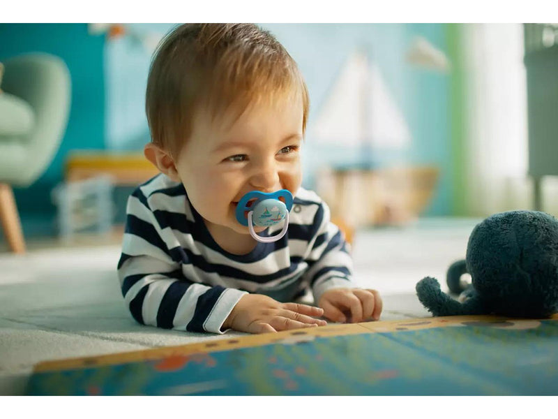 Philips Avent SCF080/03 Ultra Air Pacifier 2-pack assorted colors