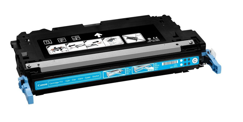 Canon Original Toner 711 4er-Set schwarz, cyan, magenta, gelb (OP1660B002)