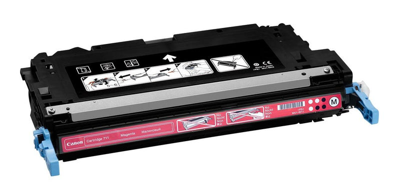 Canon Original Toner 711 4er-Set schwarz, cyan, magenta, gelb (OP1660B002)