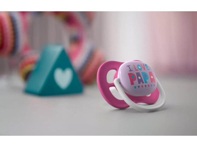Philips Avent SCF080/04 Ultra Air Pacifier 2-pack assorted colors