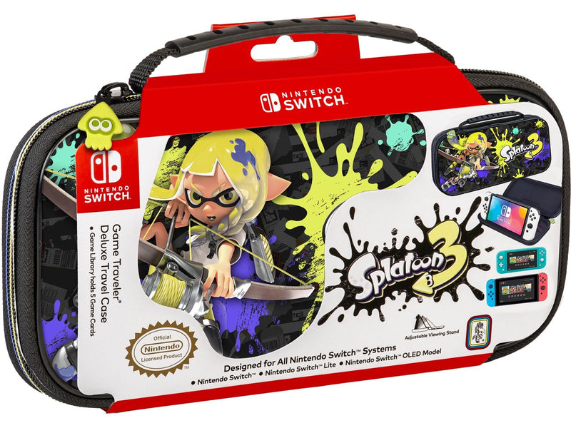 Nintendo Switch Deluxe Travel Case (Splatoon 3) - Bag - Nintendo Switch