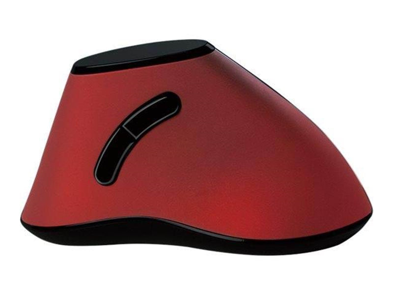 LogiLink Ergonomic vertical mouse wireless 2.4 GHz red - Vertical mouse (Rot)