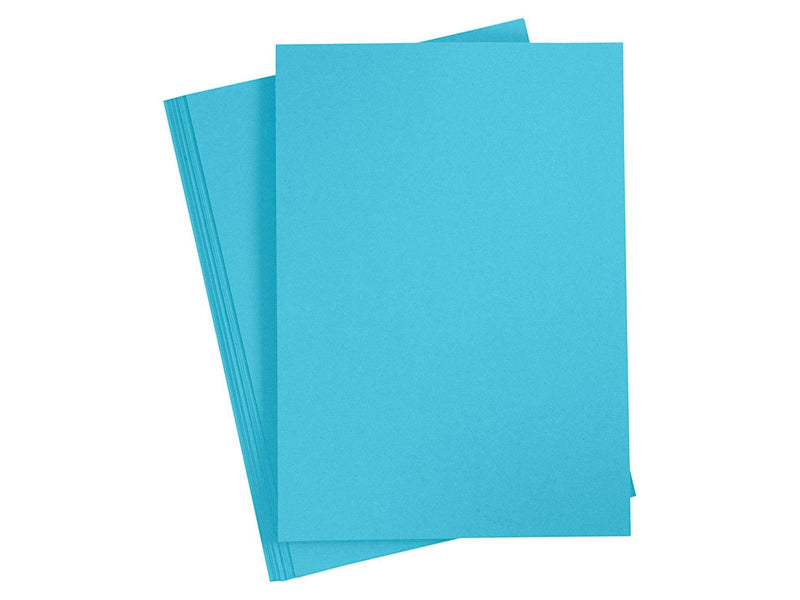 Creativ Company Colored Cardboard Clear Blue A4 20 sheets