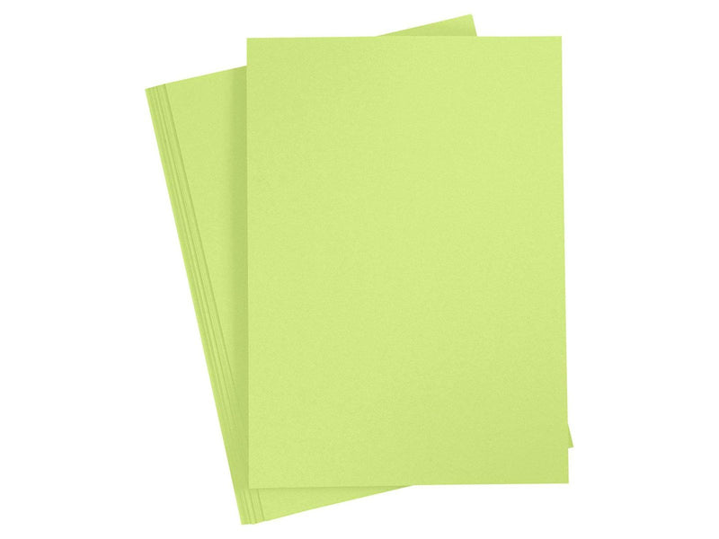 Creativ Company Colored Cardboard Lime Green A4 20 sheets