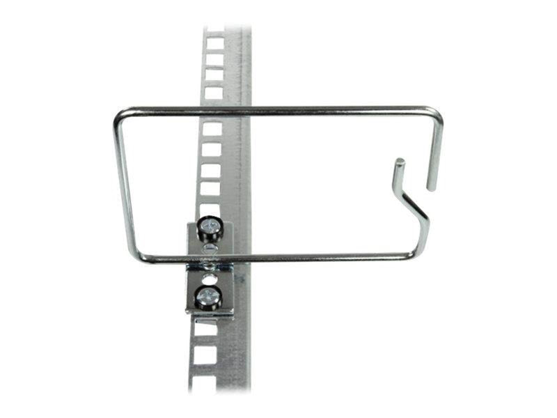 LogiLink Cable management ring 140 x 100 mm for 19-inch racks side cable entry
